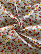 Load image into Gallery viewer, Fabric Godmother Collection Gertie floral viscose & linen fabric