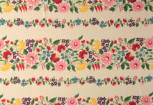 Load image into Gallery viewer, Fabric Godmother Collection Joni floral stripe viscose fabric